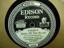 EDISON 52638 CALIFORNIA RAMBLERS Song Of TheBlues/Broken Idol