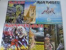 6 x LP Iron Maiden, Powerslave,Killers,Iron Maiden,The Number of the Beast,...