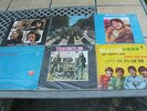 6 Rare Beatles Bootleg Japan Issue Records Abby Road Let it Be 33 LPs Collection