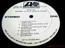 CROSBY,STILLS, NASH & YOUNG DEJA VU INSANELY RARE WL PROMO '71 US ATLANTIC CLEAN