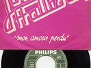 JOHNNY HALLYDAY 45 TRS  / J AI PLEURE SUR MA GUITARE /MADE IN MADAGASCAR.