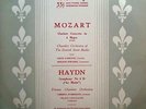 Louis Cahuzac: Mozart Clarinet Concerto (+ Haydn Symphony No. 6) - Nixa HLP 1047