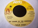 Solid Gold-My Share of the side walk 45 rare Mike Nesmith Monkees