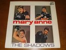 The Shadows Mary Anne Japan red wax Odeon LP Hank Marvin
