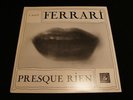 LUC FERRARI  Presque Rien  /  Promenade Symphonique  INA GRM  GRAMME