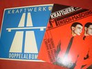 Kraftwerk : DLP 1974 Autobahn : elektro.  Musik, top + LP Mensch / Maschine 12