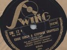E. SOUTH - S. GRAPPELLY - D. REINHARDT / Dinah - Daphné / 78 rpm SWING 12 (FR)