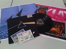 PINK FLOYD The Dark side Of The Moon LP UK Press Poster StikerSilver Triangle