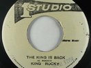 Reggae 45 KING ROCKY / LARRY & ALVIN The King Is Back / Nanny Goat Studio 1 VG++