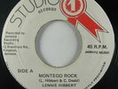 Reggae 45 LENNIE HIBBERT Montego Rock on Studio 1 VG++