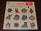 Elvis Presley 33 Record LSP-4579 The Wonderful World of Christmas WITH Sticker