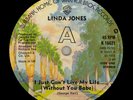 LINDA JONES: I JUST CAN'T LIVE MY LIFE. UK WARNER BROS NORTHERN SOUL