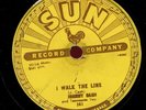 JOHNNY CASH. I WALK THE LINE / GET RHYTHM. 10