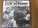 Country Negro Jam Session LP blues folk Japan import