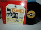 THE CHANTELS ON TOUR ORIGINAL 1962 CARLTON RECORDS STLP/144 RARE VOCAL LP