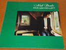 NICK DRAKE:FIVE LEAVES LEFT.1LP.ORIG ISLAND RECORDS.UK.MINT.MINT.