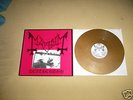MAYHEM - Deathcrush - GOLD VINYL LP  With Inserts  Posercorpse  RAR 