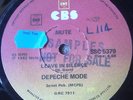 DEPECHE MODE ,  ZIMBABWE PRESSING , D.J. PROMO , LEAVE IN SILENCE