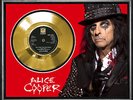 ALICE COOPER - WELCOME TO MY NIGHTMARE - FRAMED 'SILVER' or 'GOLD' 45rpm  RECORD