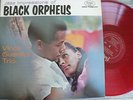 RARE JAZZ lp VINCE GUARALDI TRIO on FANTASY lb BLACK ORPHEUS 1960 RED VINYL Mint