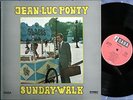 JEAN-LUC PONTY Sunday Walk German Saba Jazz LP 1967 Wolfgang Dauner NHOP M-/EX+