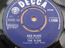The Plebs BAD BLOOD * RARE * UK 45 DECCA 1ST F12008  PLAYS EX+