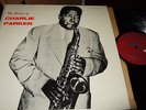 CHARLIE PARKER : THE GENIUS OF LP 1955 SAVOY MG 12014 USA