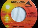 * TRUE DESIGN I Wanna Break  SYNTH MODERN SOUL BOOGIE Macdad 45 Hear
