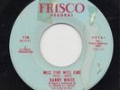 DANNY WHITE Miss Fine NORTHERN SOUL 45 Frisco LISTEN