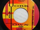 he UGLY DUCKLINGS 45 Nothin rare Canadian Garage Punk 1966 #BB 597