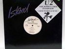 U2 The Joshua Tree interview PROMO press only WHITE Label island 
