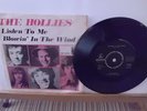 THe HOLLIES-PS-45-Listen To Me/Blowin' In The Wind-Parlophone-SD 6050-1968-EX