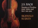 Kuijken: Bach Sonatas & Partitas for Solo Violin - Harmonia Mundi (3LP box, ED1)