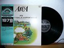 Area  1978 Gli dei se ne vanno gli arrabbiati res  VINYL LP Japan Obi N\Mint