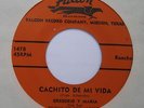 GREGORIO Y MARIA - CACHITO DE MI VIDA - LUCERO NEGRO - 45 NEW