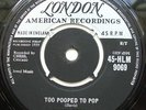 Chuck Berry - Let it rock / Too Pooped to pop.  London HLM 9069.  Near Mint