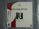 GIOCONDA DE VITO TOSHIBA FINAL PRESSING LP BRAHMS VIOLIN SONATAS