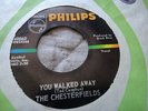 RARE NORTHERN SOUL 45  Chesterfields - You Walked Away - Phillips