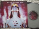 NICK CAVE AND THE BAD SEEDS - LET LOVE IN - LP UK -  RARE  CLEAR VINYL - MINT