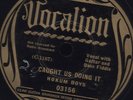 78 RPM RARE HOT BLUES HOKUM BOYS ON VOCALION 03156 MUST SEE / VG+++E-