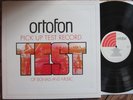 ORTOFON Pick Up TEST RECORD * Signals & Music * Audiophile LP * NM gtfld