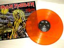 IRON MAIDEN - KILLERS - RARE CZECH ORANGE VINYL LP