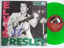 ELVIS PRESLEY Rock n’Roll 10” Green Vinyl Autographed