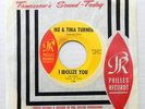 IKE & TINA TURNER 45 I Idolize You / A Love Like Yours PHILLES Soul VG++ #BB740