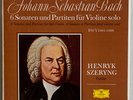 NM DGG 139270 Szeryng Bach 6 sonatas for Solo Violin 3LP Set NZ press 1968
