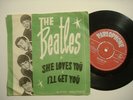 Beatles 45 ,,,,,,,She loves You  )))) Light Green 7 NORWAY ,RARE 