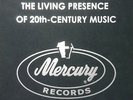 ?AUDIOPHILE? The Living Presence of 20th-Century Music / Mercury 3LP, TAS LP