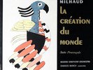 CHARLES MUNCH /Milhaud La Creation du Monde/ RCA Living Stereo Soria LDS-2625 1S