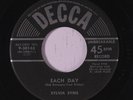 rare New Breed R&B Popcorn 45 SYLVIA SYMS each day DECCA Listen