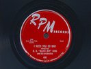 Blues 78 RPM 498 B. B. “Blues Boy” King